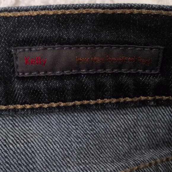 Citizen Humanity 29 Kelly Jeans Low Rise Boot Cut Dark Wash Blue Denim Stretch - Picture 5 of 9